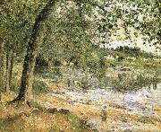 Camille Pissarro Scenic shore Germany oil painting artist